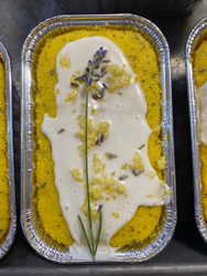 Lavender Lemon Poppyseed Mini Cakes